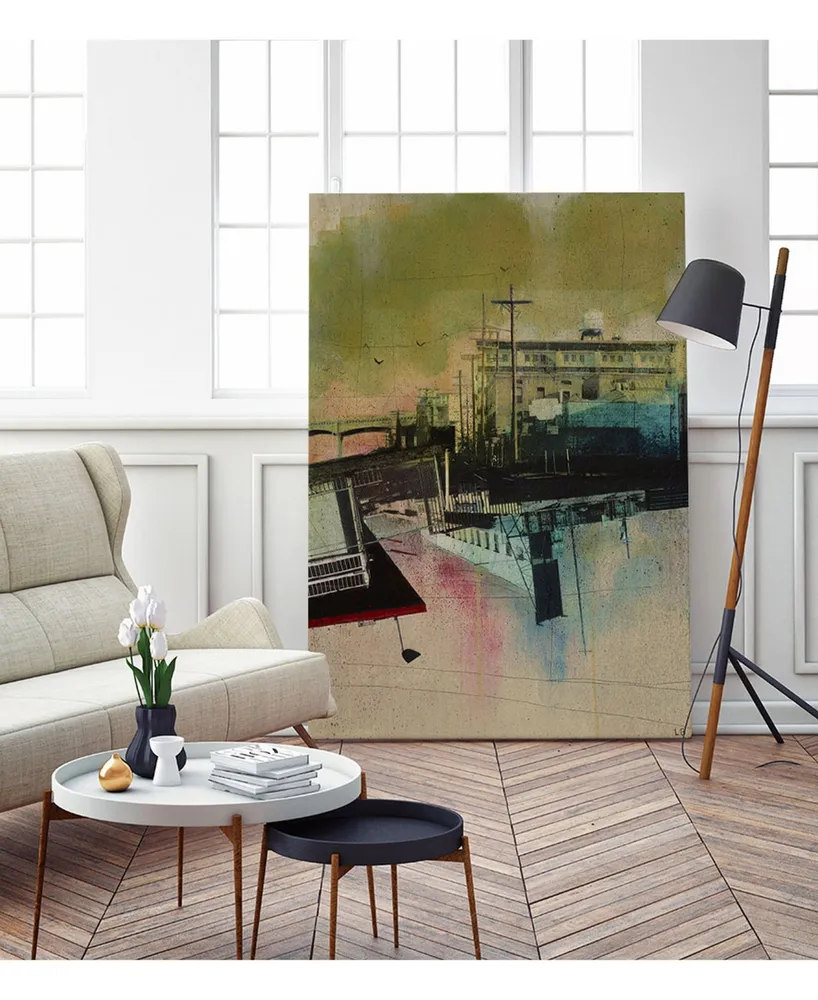 Giant Art 40" x 30" Convergence Museum Mounted Canvas Print