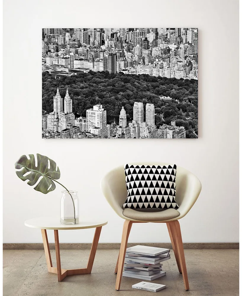 Giant Art 14" x 11" Nyc Central Park Museum Mounted Canvas Print