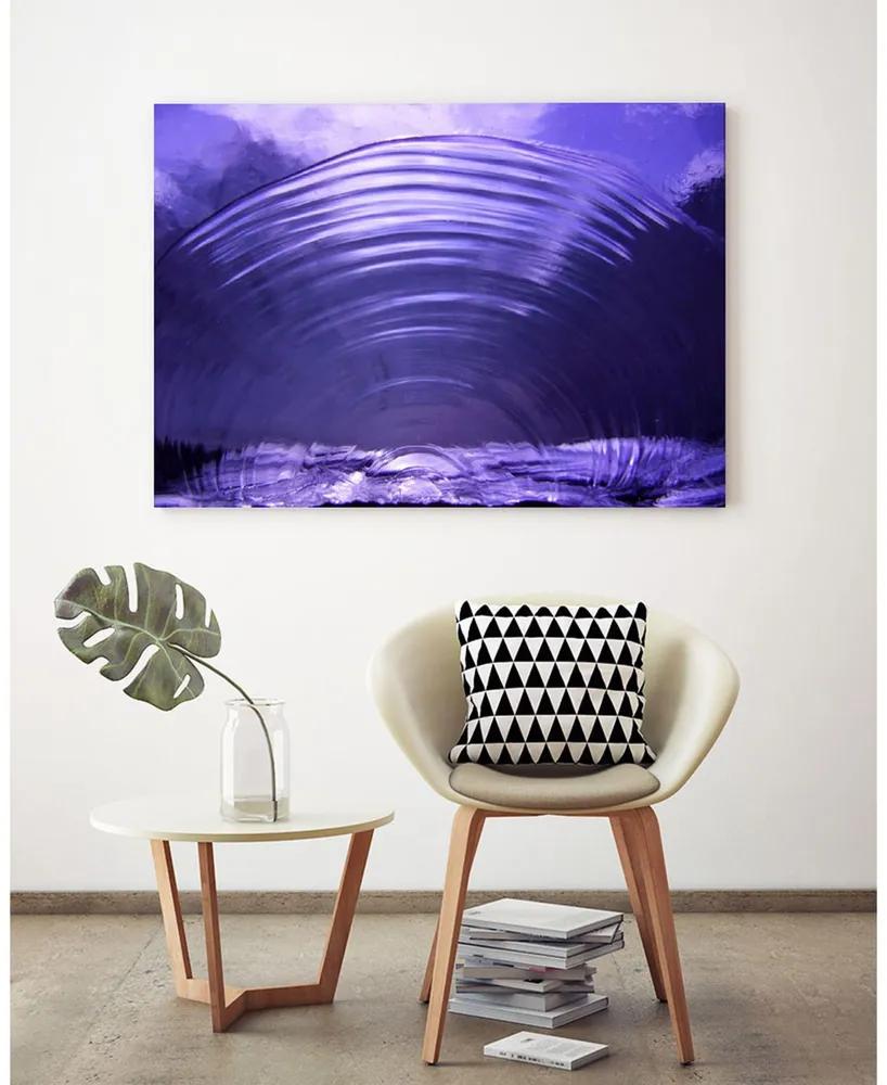 Giant Art 24" x 18" Ripple Museum Mounted Canvas Print
