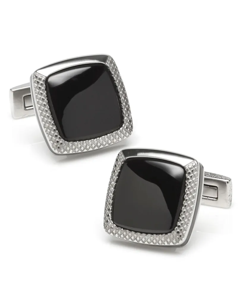 Ox Bull & Trading Co Onyx Cushion Cufflinks