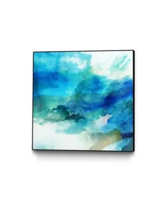 Giant Art Ephemeral Blue I Art Block Framed Canvas