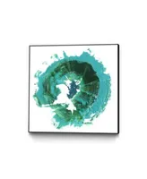 Giant Art Geode Abstract I Art Block Framed Canvas