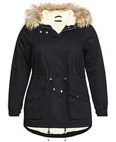 City Chic Women's Explorer Parker Jacket