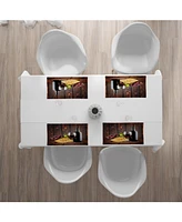 Ambesonne Wine Place Mats
