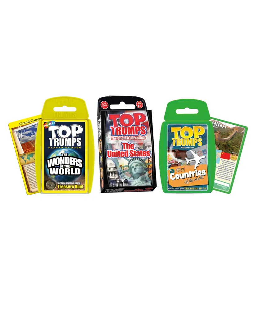 Top Trumps Card Game Bundle - Explore Our World