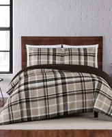 Truly Soft Paulette Plaid King Duvet Set