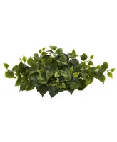 Nearly Natural 31in. Philodendron Artificial Ledge Plant