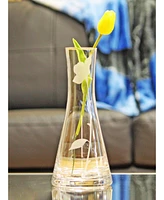 Qualia Glass Bouquet Glass Budvases, Set Of 5