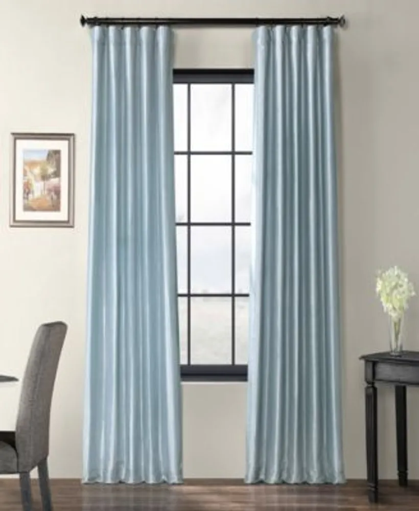Exclusive Fabrics Furnishings Taffeta Curtain Panels