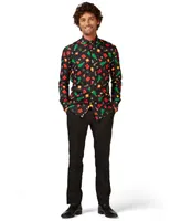 Opposuits Men's Christmas Icons Black Christmas Shirt
