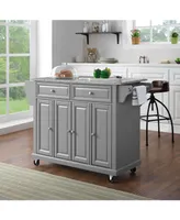 Crosley Solid Granite Top Kitchen Cart