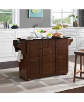 Crosley Eleanor Granite Top Kitchen Island