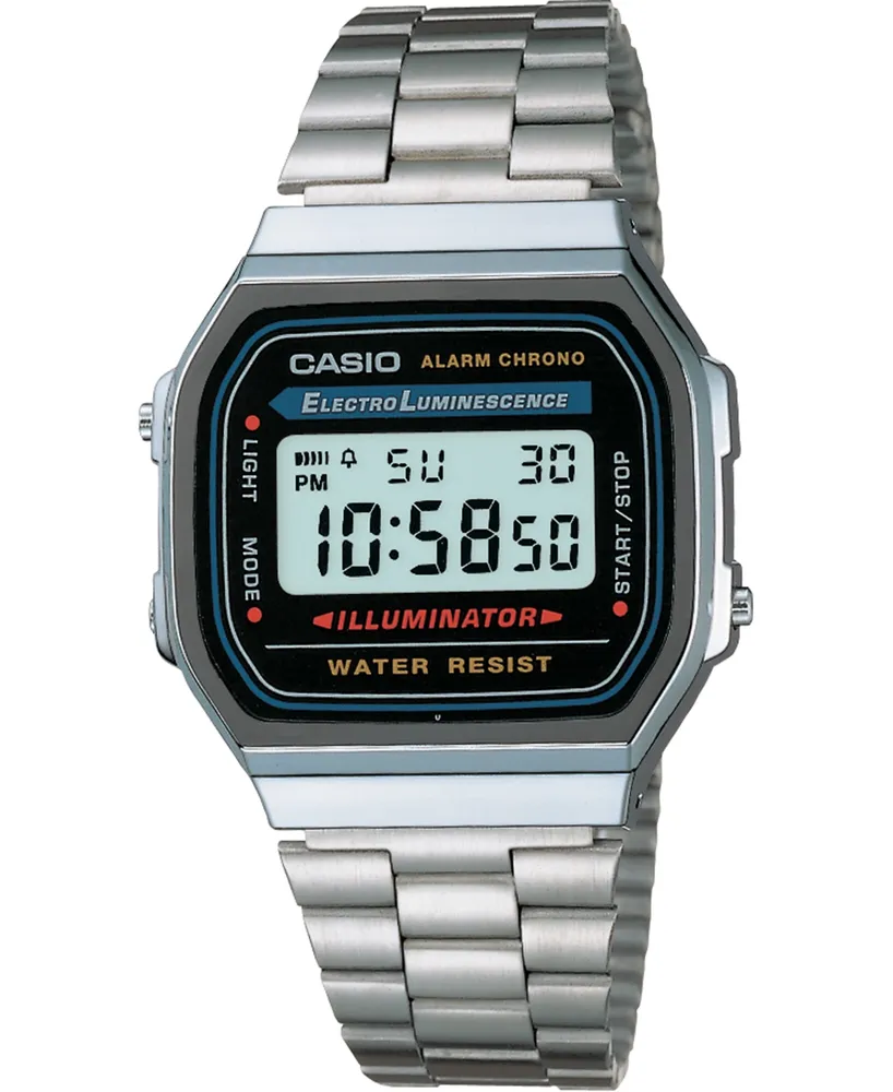 Casio Unisex Digital Stainless Steel Bracelet Watch 32mm