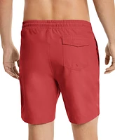 Club Room Men's Quick-Dry Performance Solid 7" Swim Trunks, Created for Macy's