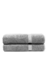 Bc Bare Cotton Luxury Hotel Spa Towel Turkish Bath Sheets, Set of 2