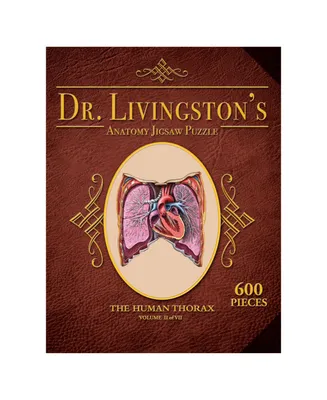 Genius Games Dr. Livingston's Human Anatomy Jigsaw Puzzles - The Human Thorax