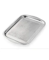 Classic Touch 21.5" Stainless Steel Rectangular Tray