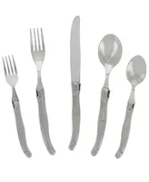 French Home 20 Piece Laguiole Stainless Steel Flatware Set, Service for 4
