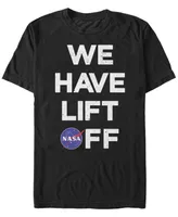 Fifth Sun Nasa Men's We Have Lift Off Text Short Sleeve T-shirt