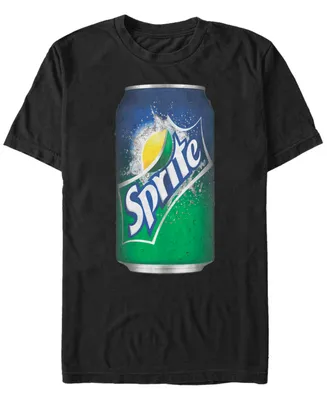 Fifth Sun Men's Giant Sprite Can Logo Short Sleeve T- shirt