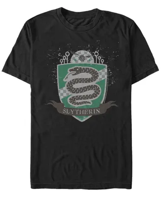 Fifth Sun Men's Slytherin Badge Short Sleeve Crew T-shirt