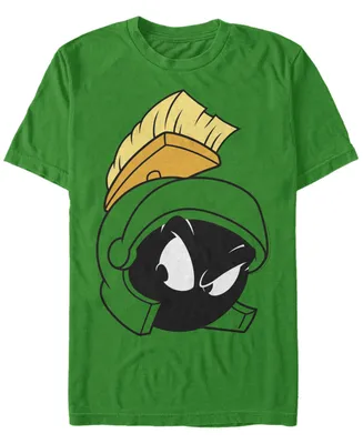 Fifth Sun Looney Tunes Men's Marvin The Martian Attitude Big Face Short Sleeve T-Shirt