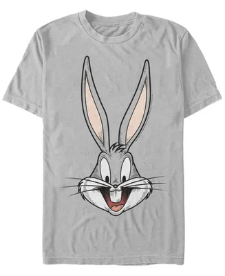 Fifth Sun Looney Tunes Men's Bugs Bunny Big Face Short Sleeve T-Shirt