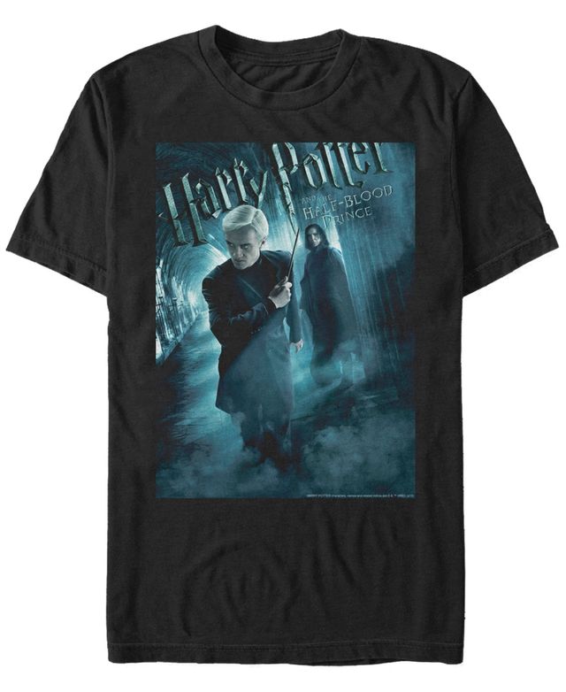 Fifth Sun Harry Potter Men's Half-Blood Prince Draco and Snape Poster Short Sleeve T-Shirt