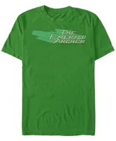 Fifth Sun Dc Men's The Emerald Archer Text Logo Short Sleeve T-Shirt