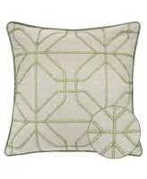 Homey Cozy Cord Square Decorative Throw Pillow