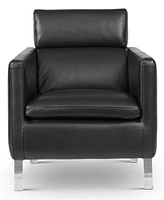 Closeout! Darrium 27" Leather Club Chair, Created for Macy's