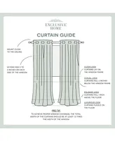 Exclusive Home Delano Indoor/Outdoor Grommet Top Curtain Panel Pair, 54" x 120"