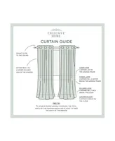 Exclusive Home Indoor/Outdoor Solid Cabana Grommet Top Curtain Panel Pair