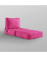 Loungie Cloudy Convertible Nylon Foam Lounger