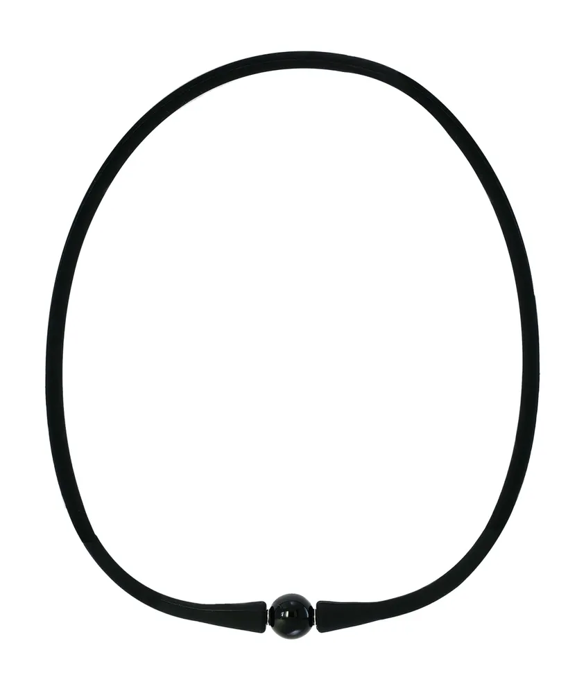 Effy Onyx (10mm) Silicone 16" Necklace