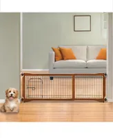 Richell Pet Sitter Freestanding Pet Gate Plus