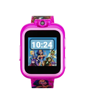 iTouch Kids PlayZoom Dc Comics Superhero Girls Strap Touchscreen Smart Watch 42x52mm