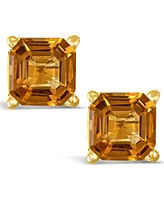 Garnet (2-1/2 ct. t.w.) Stud Earrings 14K Yellow Gold (Also Peridot & Citrine)