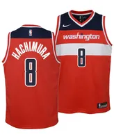 Nike Big Boys Rui Hachimura Washington Wizards Icon Swingman Jersey