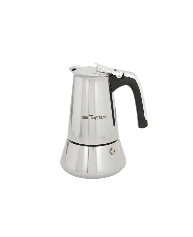 Tognana Riflex Induction Stainless Steel 10 Cup Coffee Maker