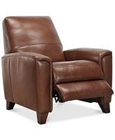 Brayna 35" Classic Leather Pushback Recliner, Created for Macy's