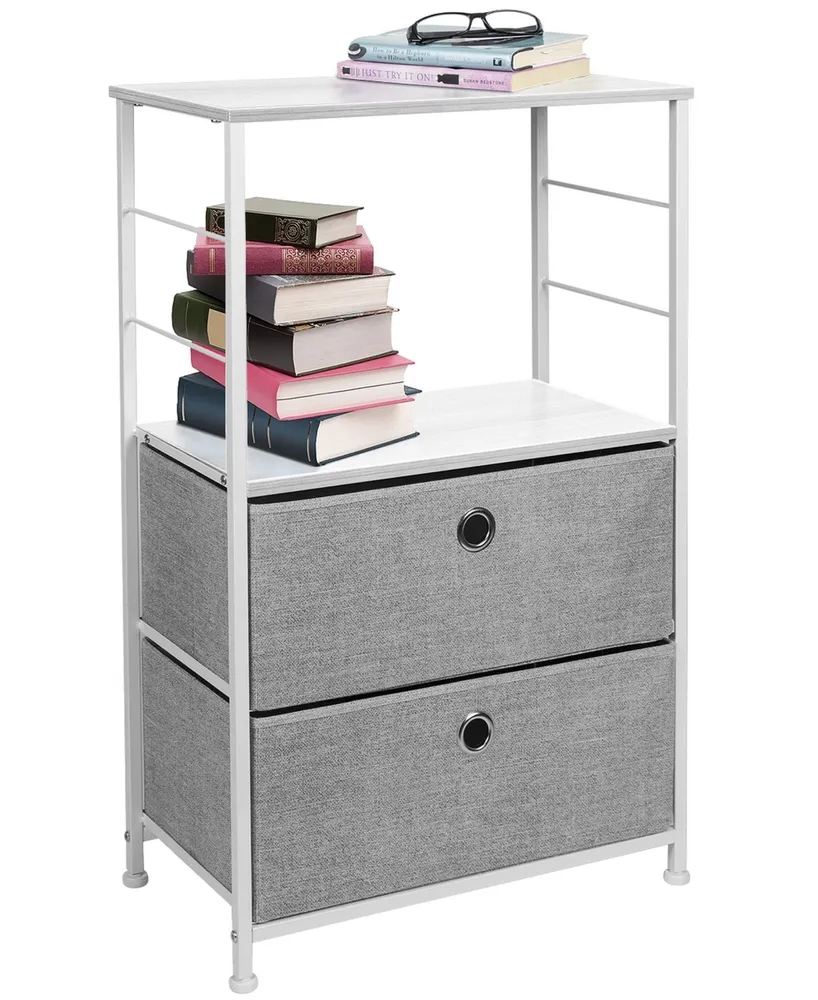 Sorbus Nightstand With Storage