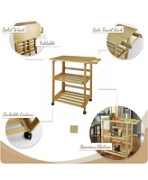 Yu Shan Trek Folding Kitchen Cart