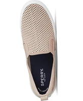 Women's Crest Twin Gore Perforated Slip On Sneakers, Created for Macy's