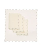 Manor Luxe Sleek Chic Sheer Napkins - Set of 4