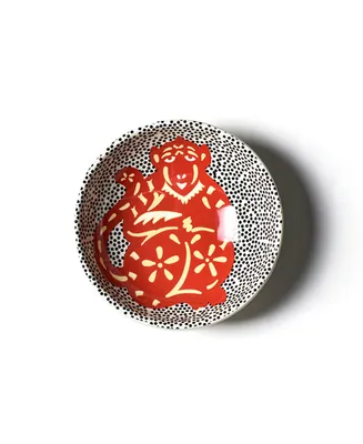 Coton Colors by Laura Johnson Chinese Zodiac Monkey Bowl