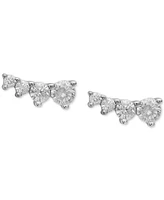 Giani Bernini Cubic Zirconia Ear Climbers in Sterling Silver, Created for Macy's