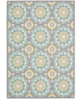 Long Street Looms Shady Brights SHA16 5'3" x 7'5" Outdoor Area Rug