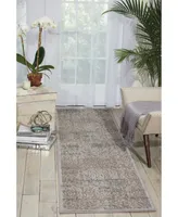 Closeout! Long Street Looms Chimeras CHI09 Gray 2' x 5'9" Runner Rug