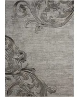 Long Street Looms Samuel SAM05 Slate 5'3" x 7'3" Area Rug